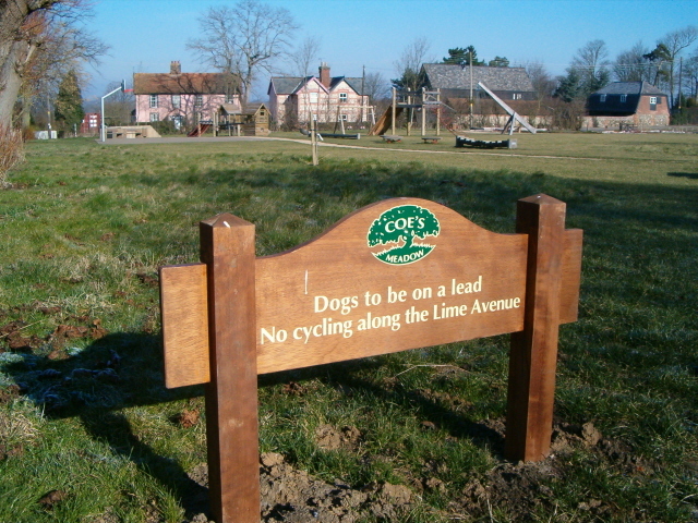 Please obey the notices